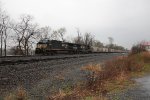 NS 4561 and 9963 taking train 11K through Cove PA